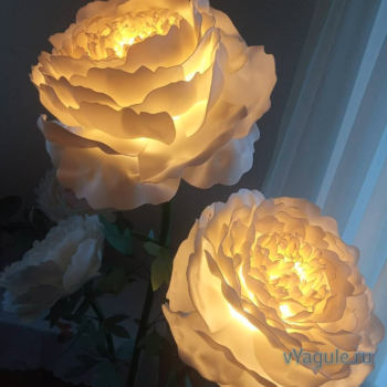 Ростовые цветы, светильники